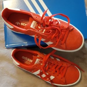Adidas Red Campus Sneakers